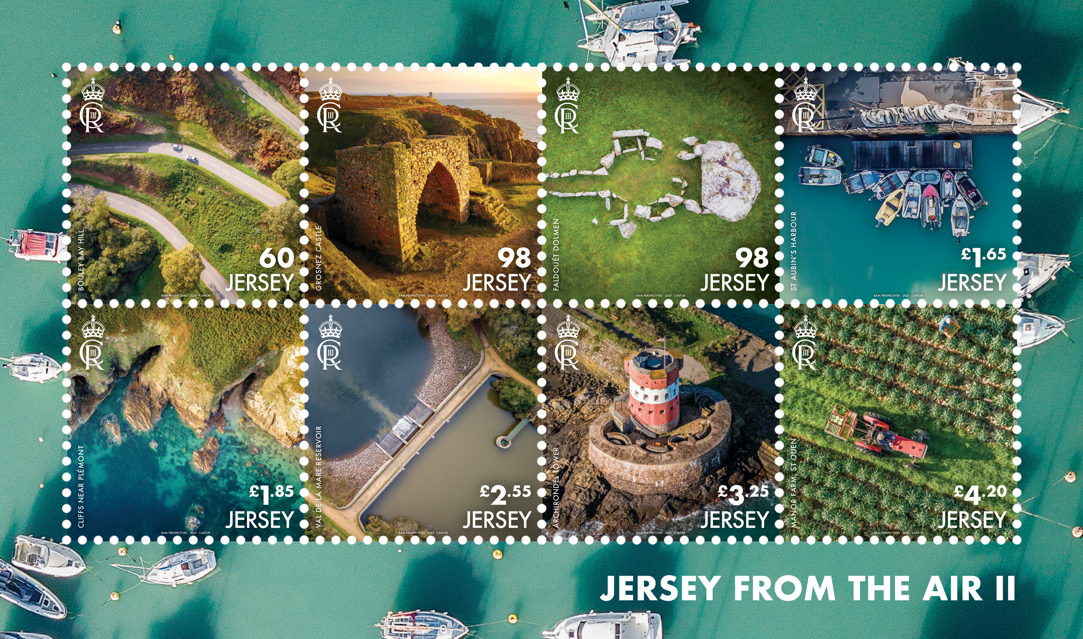 Mesmerising New Stamps Show Jersey From A Surprising Perspective ...