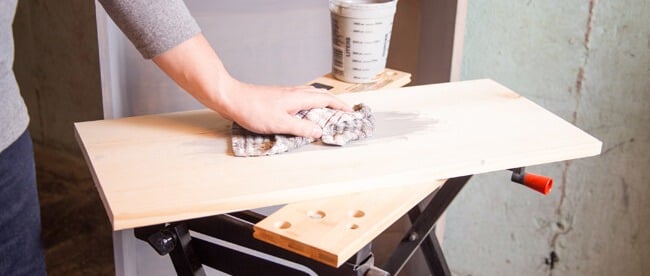 Step 10. Direction’s DIY bookshelf plans