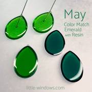 where to buy resin supplies for birthstone jewelry May emerald