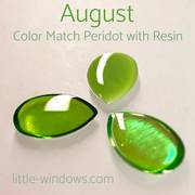 where to buy resin supplies for birthstone jewelry August Peridot