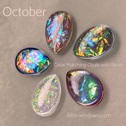 where to buy resin supplies for birthstone jewelry October Opal