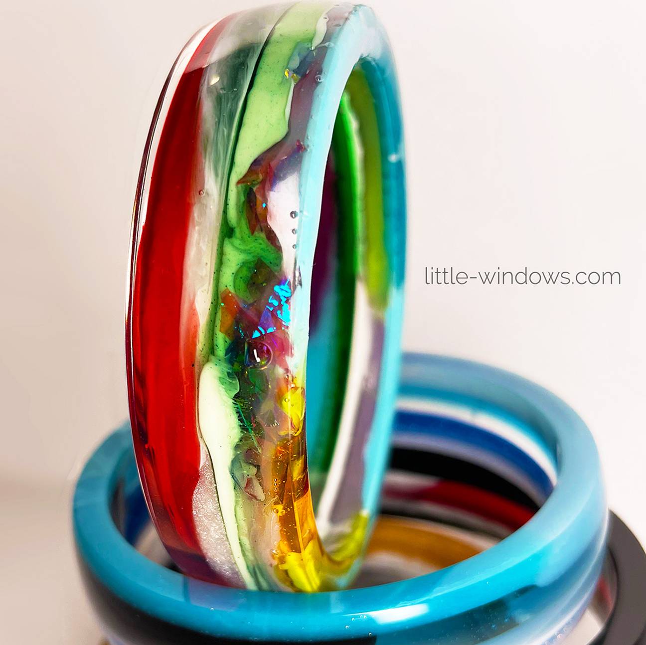 Cast Bangle Bracelets with your Leftover Resin - less waste! – Little ...