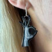 resin jewelry earrings