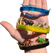 resin molds bangle bracelets animals