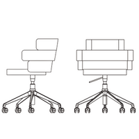Swivel Five Spoke Castors