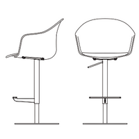 Swivel Adjustable Stool