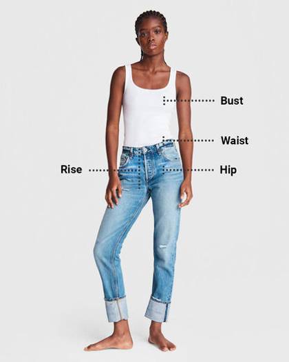 Nina High-Rise Ankle Skinny - Clean Vincent