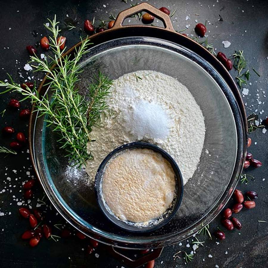 Ironclad Grande Focaccia ingredients