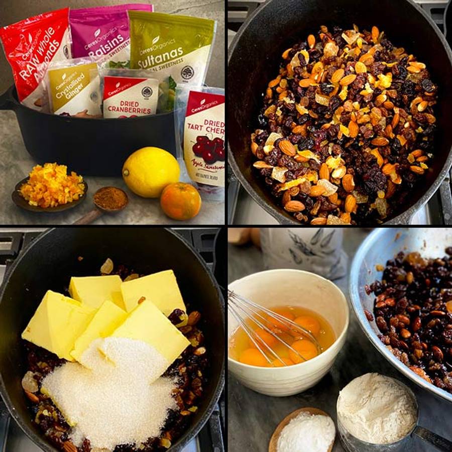 Ironclad Old Dutch Xmas Cake Cooking Method