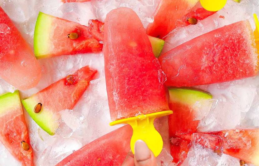 wassermelonen eis fuer hunde