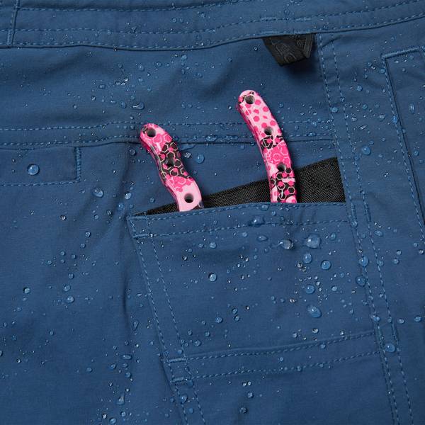 Pelagic Traverse Board Shorts - Solid - Smokey Blue 10