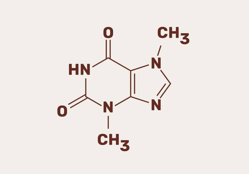 chemisches symbol theobromin