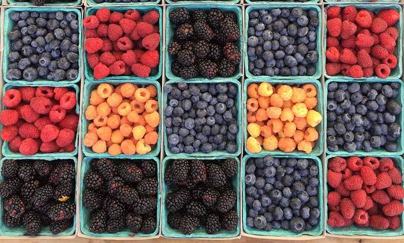 verschiedene beeren