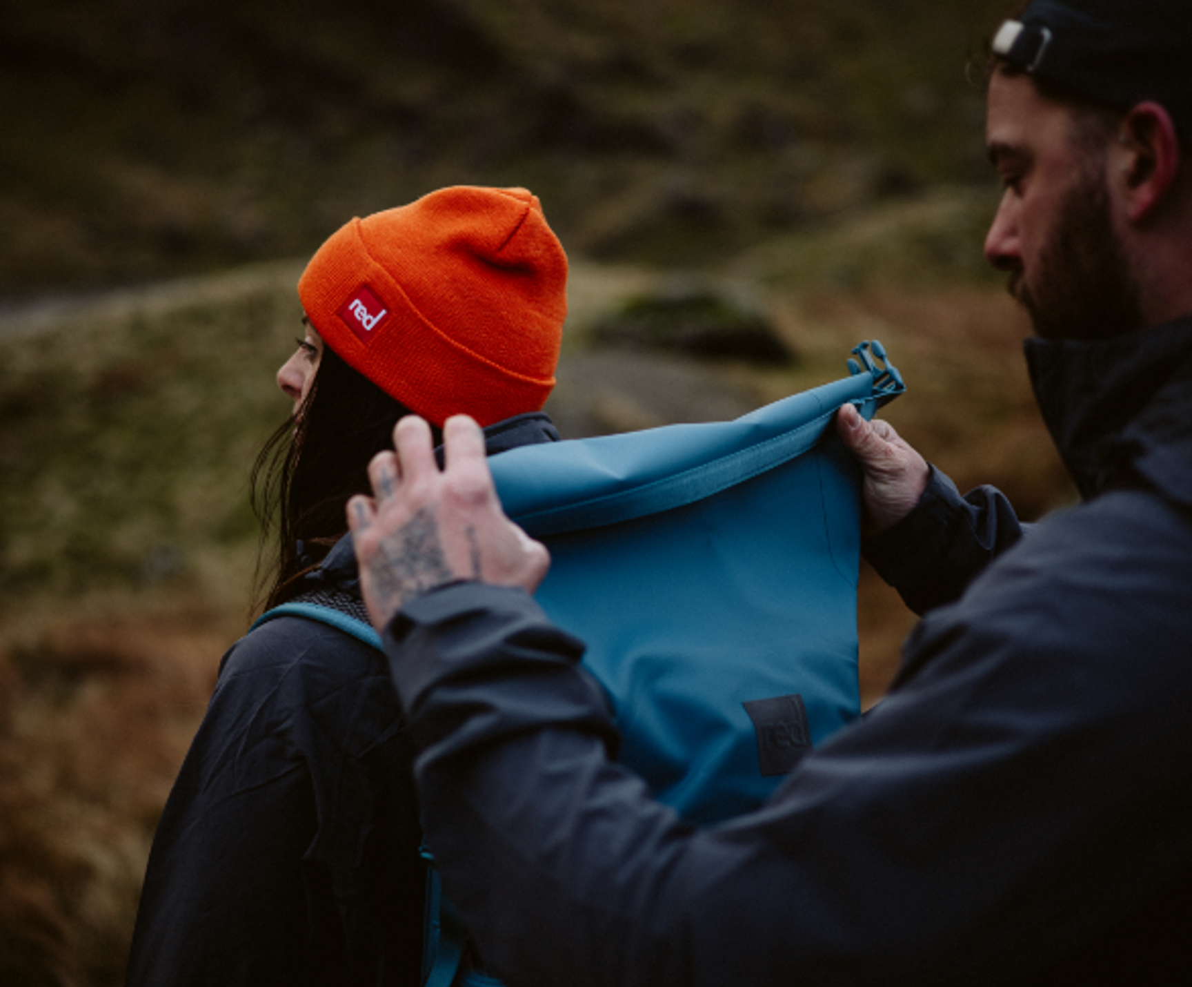 Designing The Adventure Waterproof Backpack – Refining Perfection – Red ...