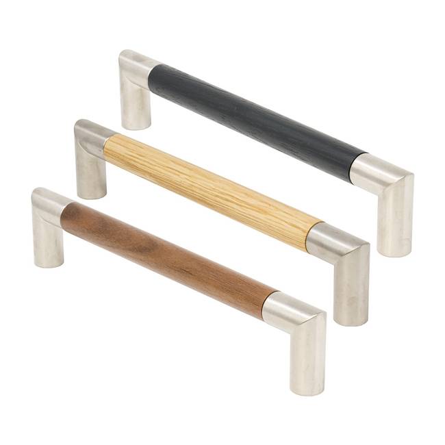 Matt Chrome Finish Finger Cabinet Pull Handles