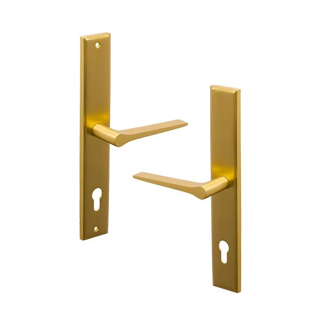 Satin Brass Gio Multipoint Door Handle