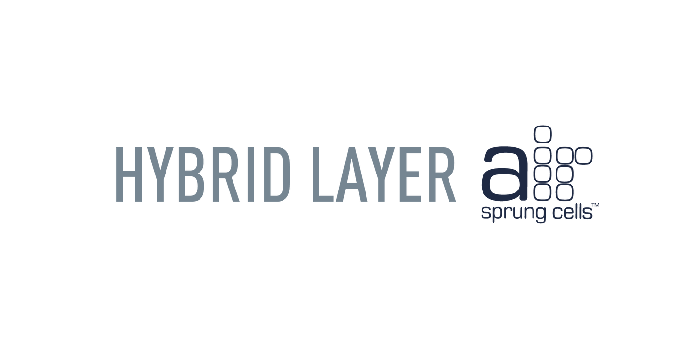 HYBRID LAYER AIR SPRUNG CELLS