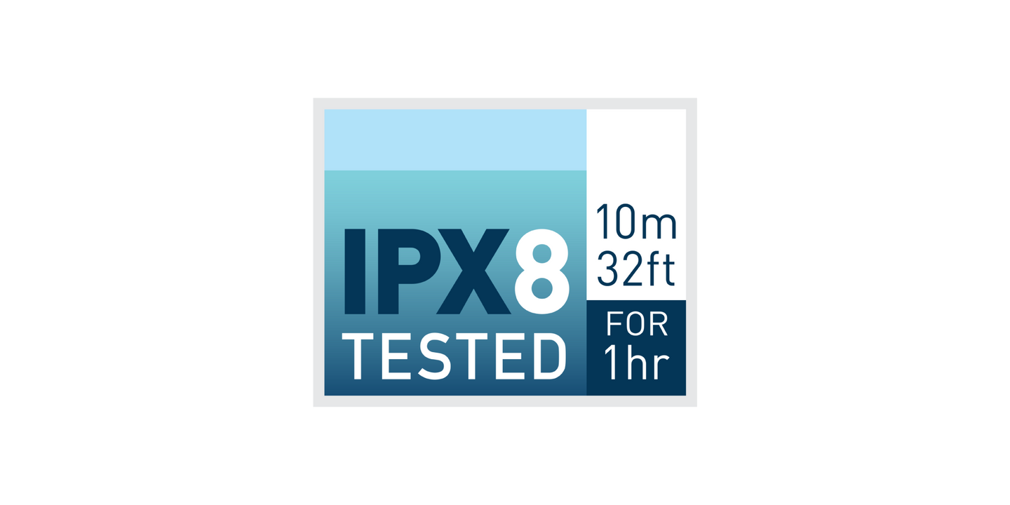 IPX8 TESTED