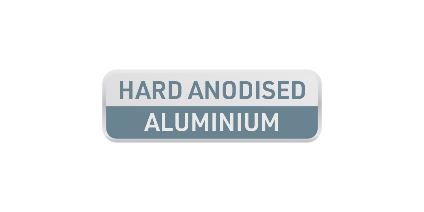 HARD ANODISED ALUMINIUM