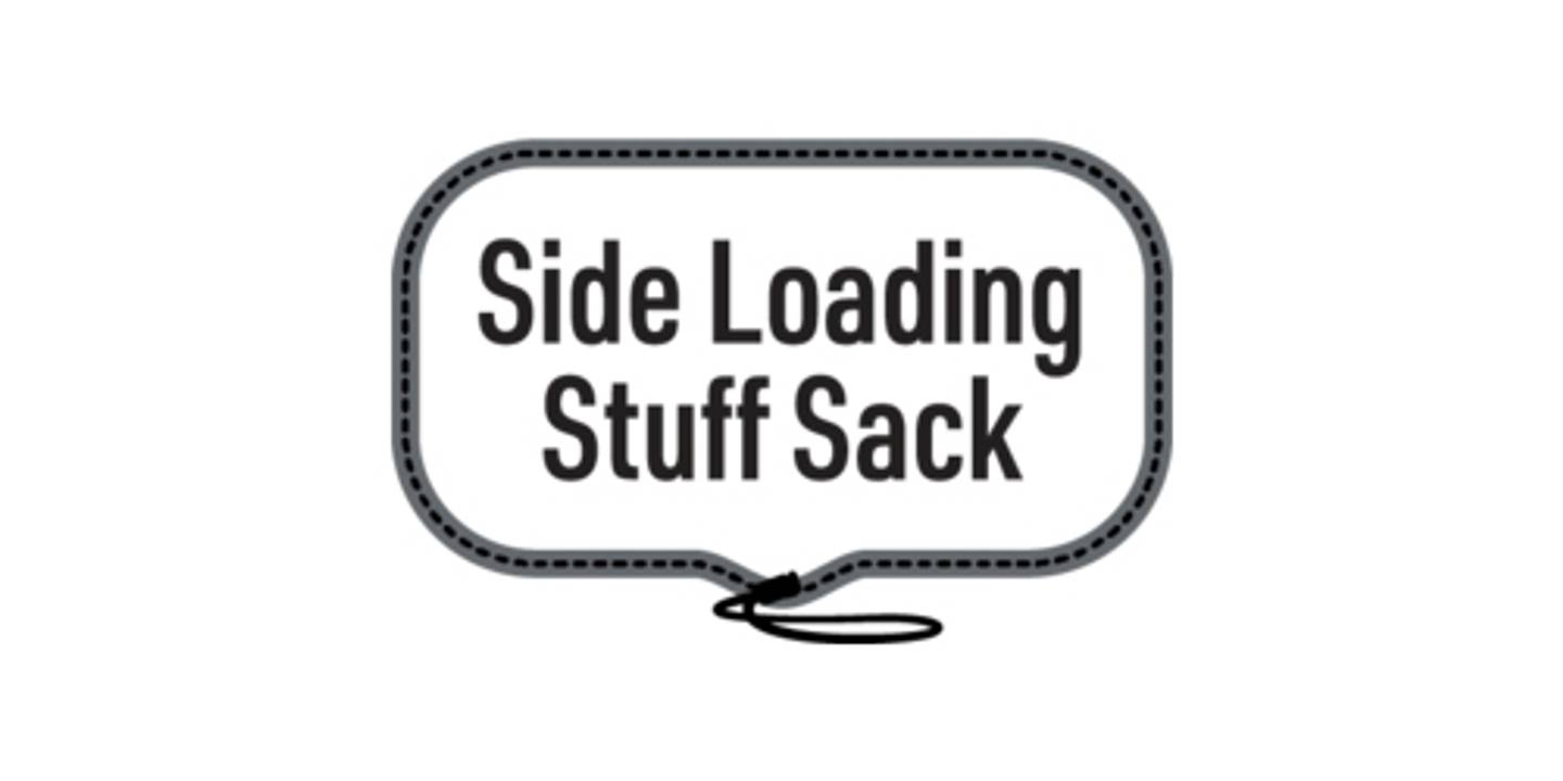 Side loading Stuff Sack