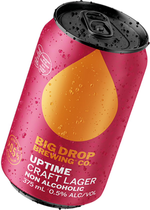 A pack image of Big Drop's Uptime Craft Lager
