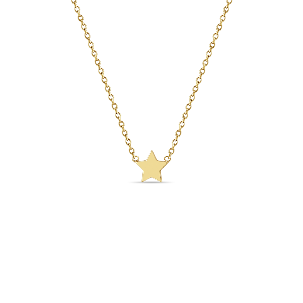Zoë Chicco 14k Gold Engraved Initial Star Necklace – ZOË CHICCO Zoë Chicco 14k Gold Engraved Initial Star Necklace – ZOË CHICCO