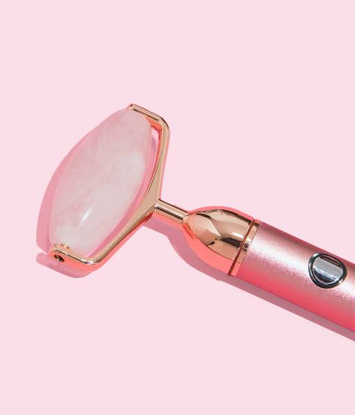 Riya - Ultrasonic Rose Quartz Roller