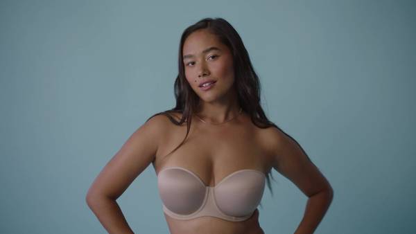 24/7® Classic Strapless Bra Taupe - Best & Most Comfortable No