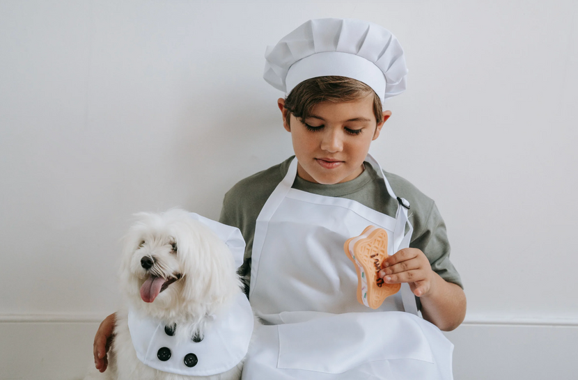 Backen mit Hund