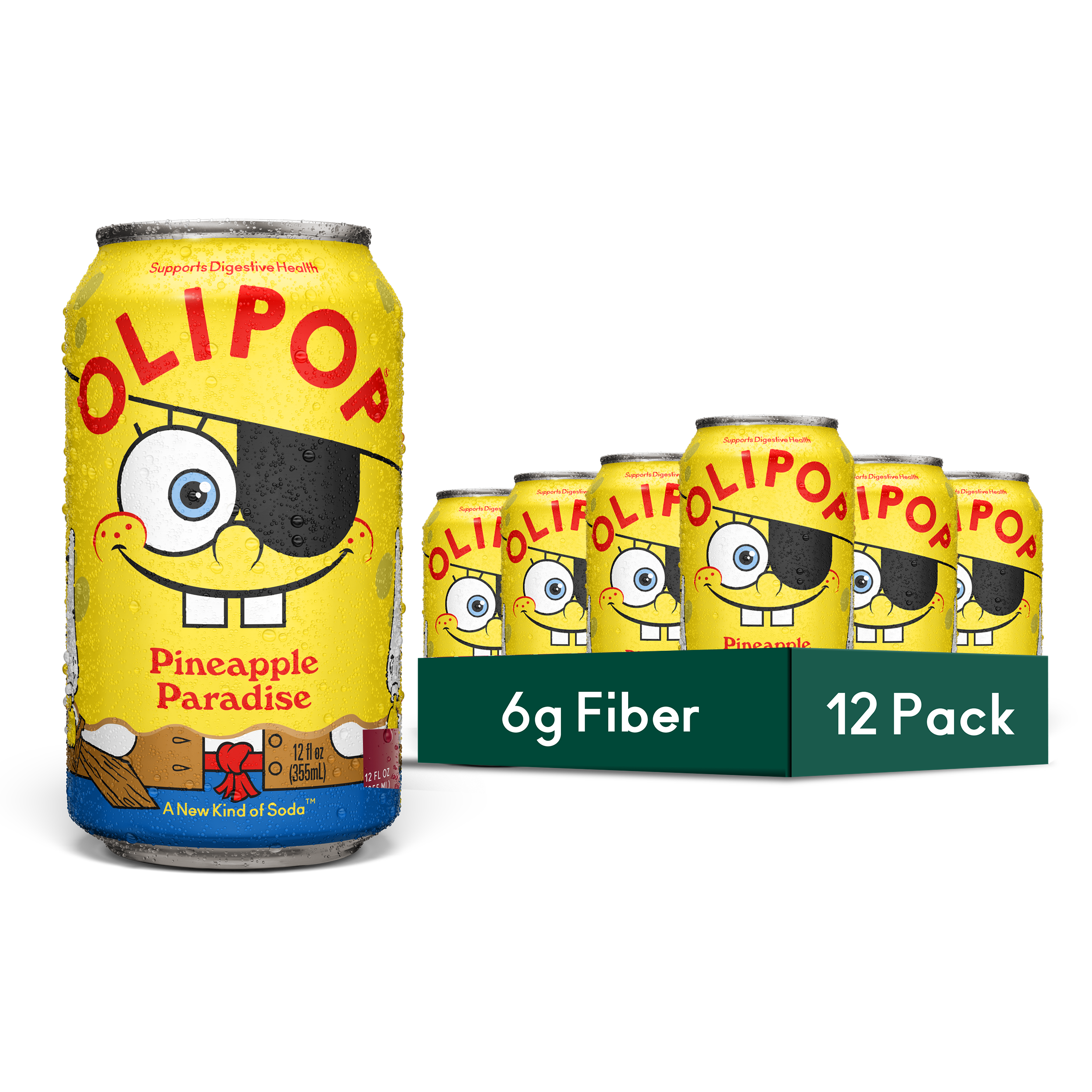 OLIPOP SpongeBob-inspired flavor — product image