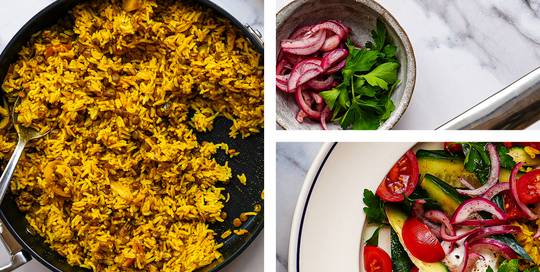 Rachel Ama’s Golden Turmeric Rice | Joseph Joseph US