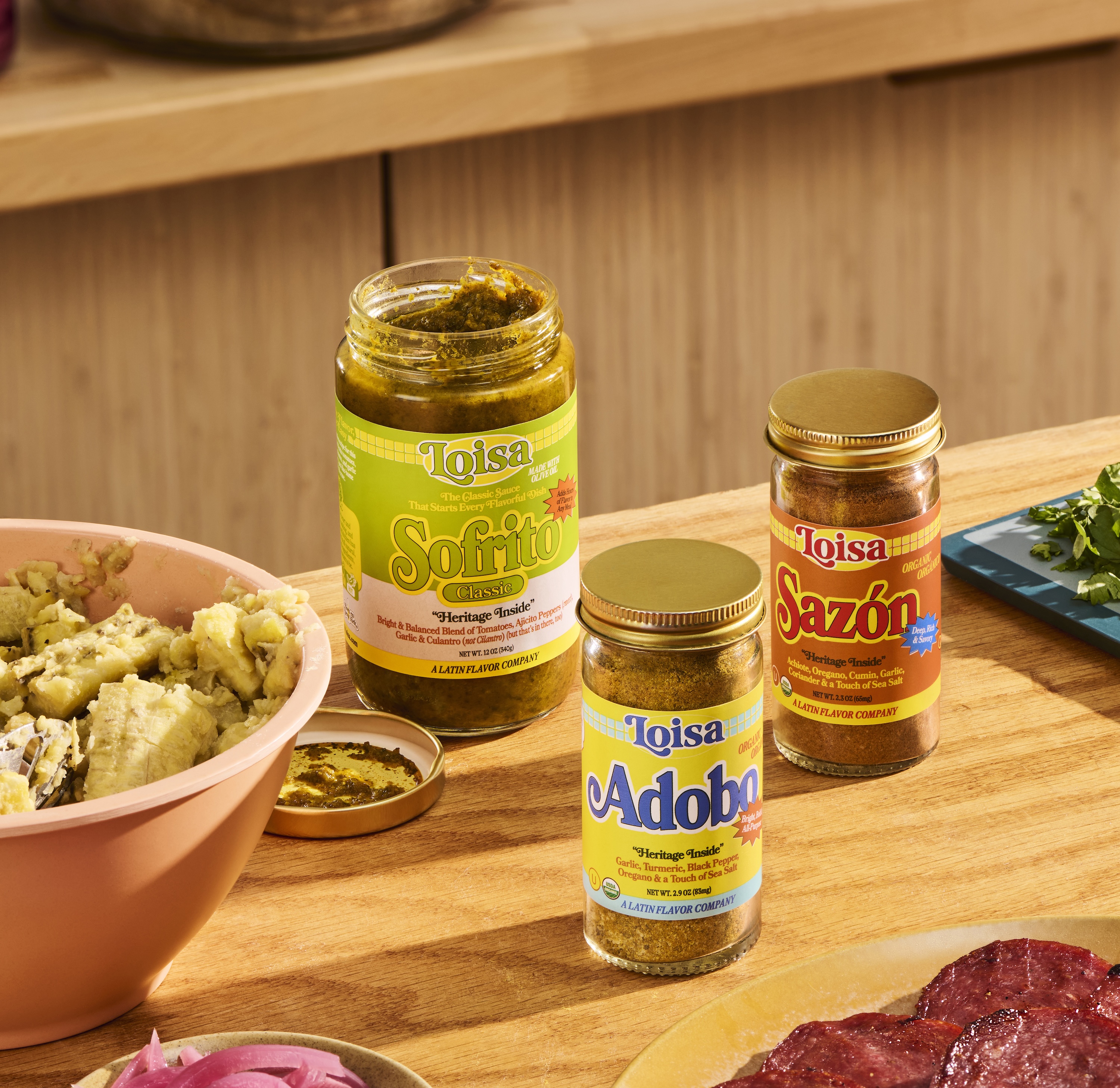 Loisa Flavor Trio | Organic Sazón, Organic Adobo, Signature