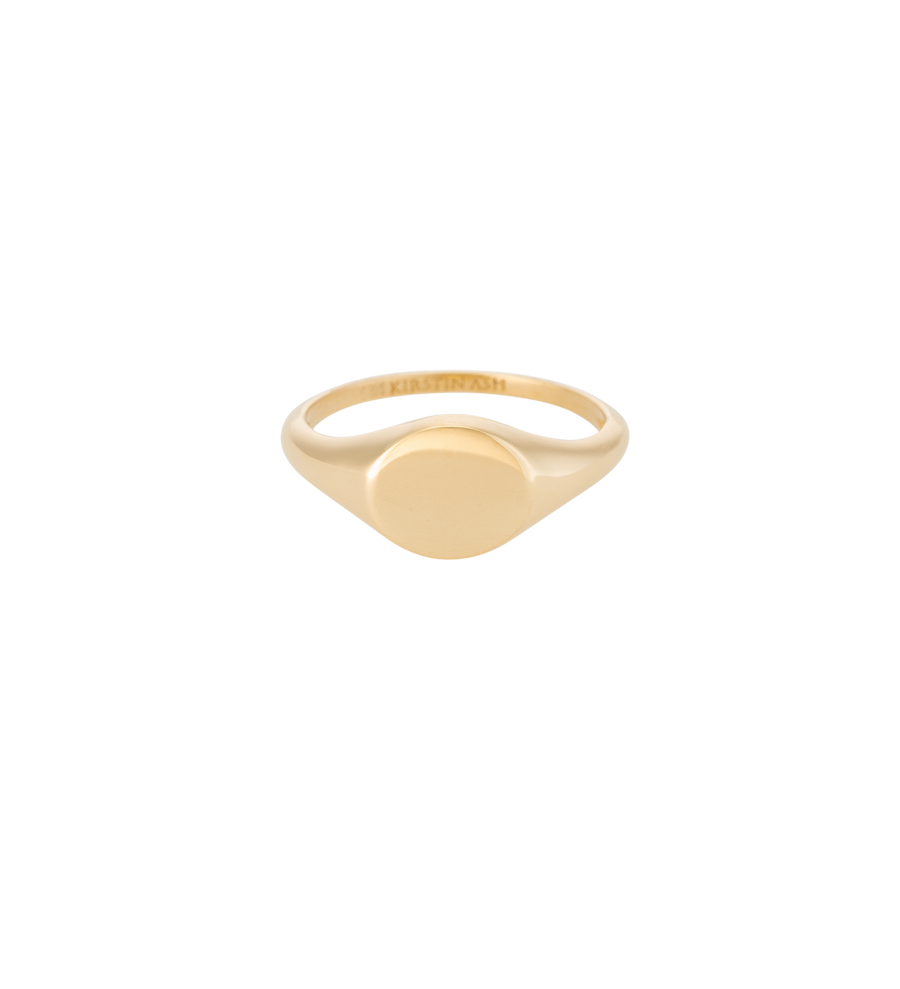 CLASSIC SIGNET RING (9K GOLD)