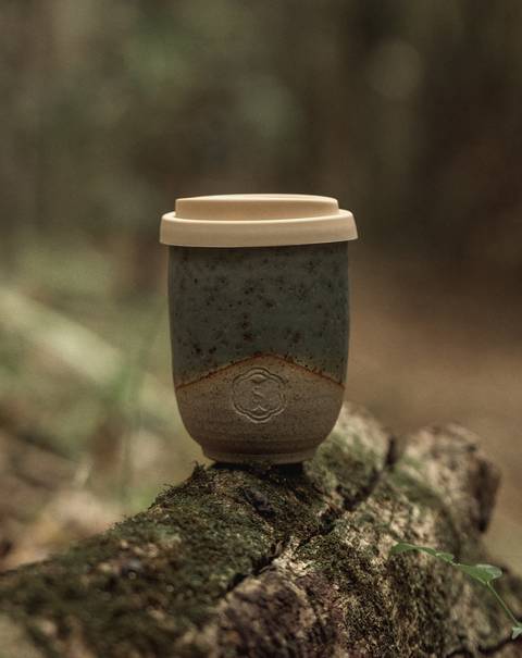 8oz pottery for the Planet Cup