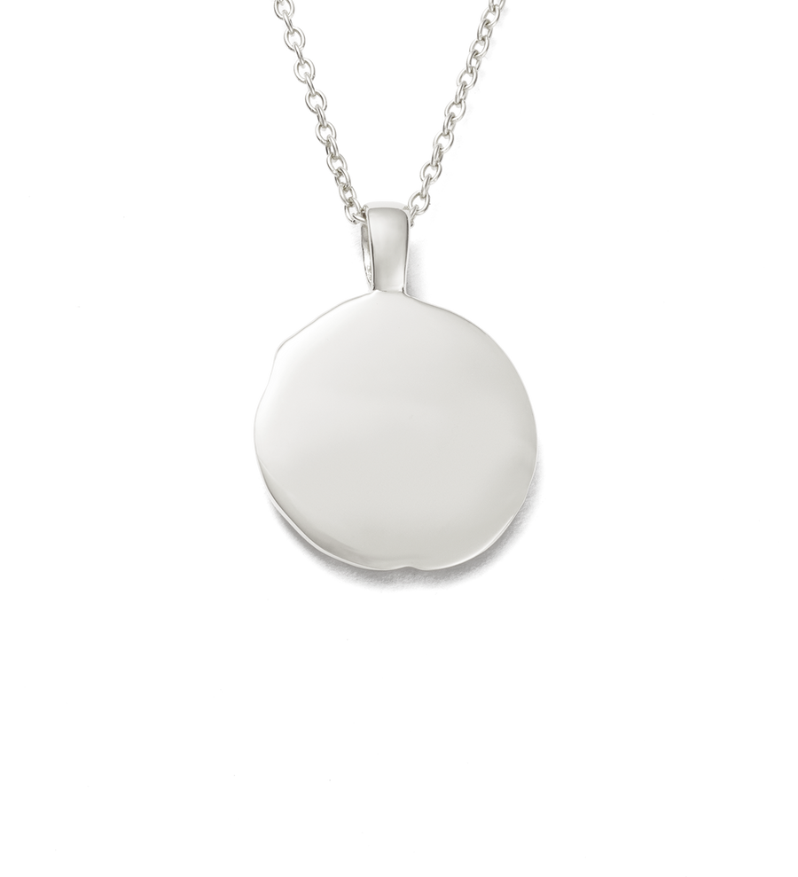 INTERTWINE CIRCLE NECKLACE (STERLING SILVER)