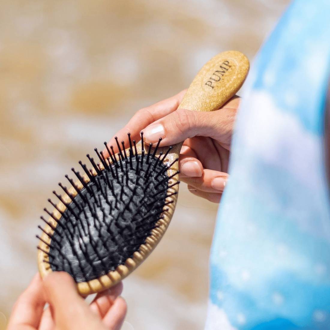 Pump Eco Coconut Oval Brush