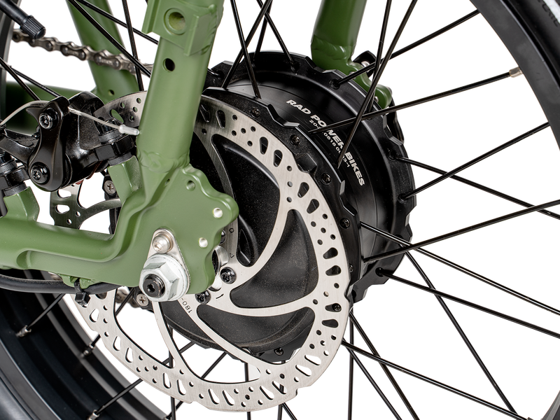 rad power bikes geared hub motor