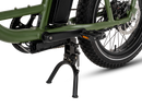 Center kickstand on the RadRunner 2 electric utility bike