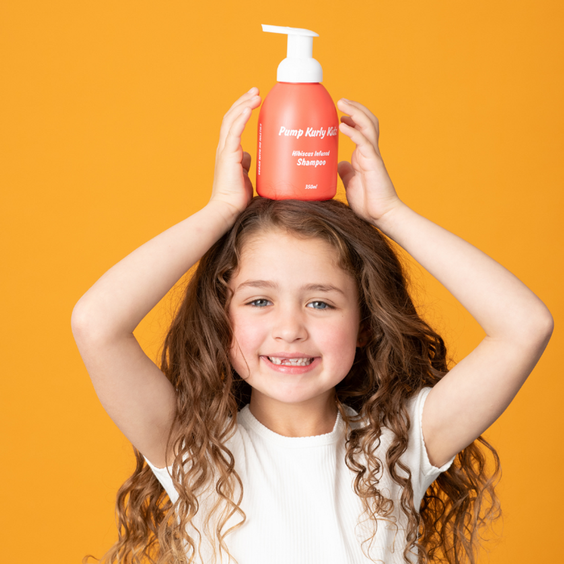 Pump Kurly Kidz Hibiscus Infused Shampoo