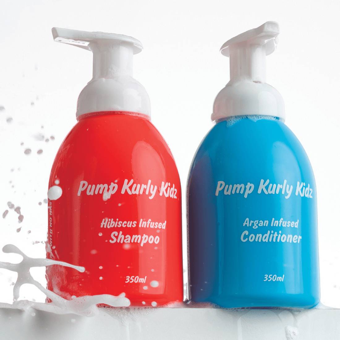 Pump Kurly Kidz Hibiscus Infused Shampoo