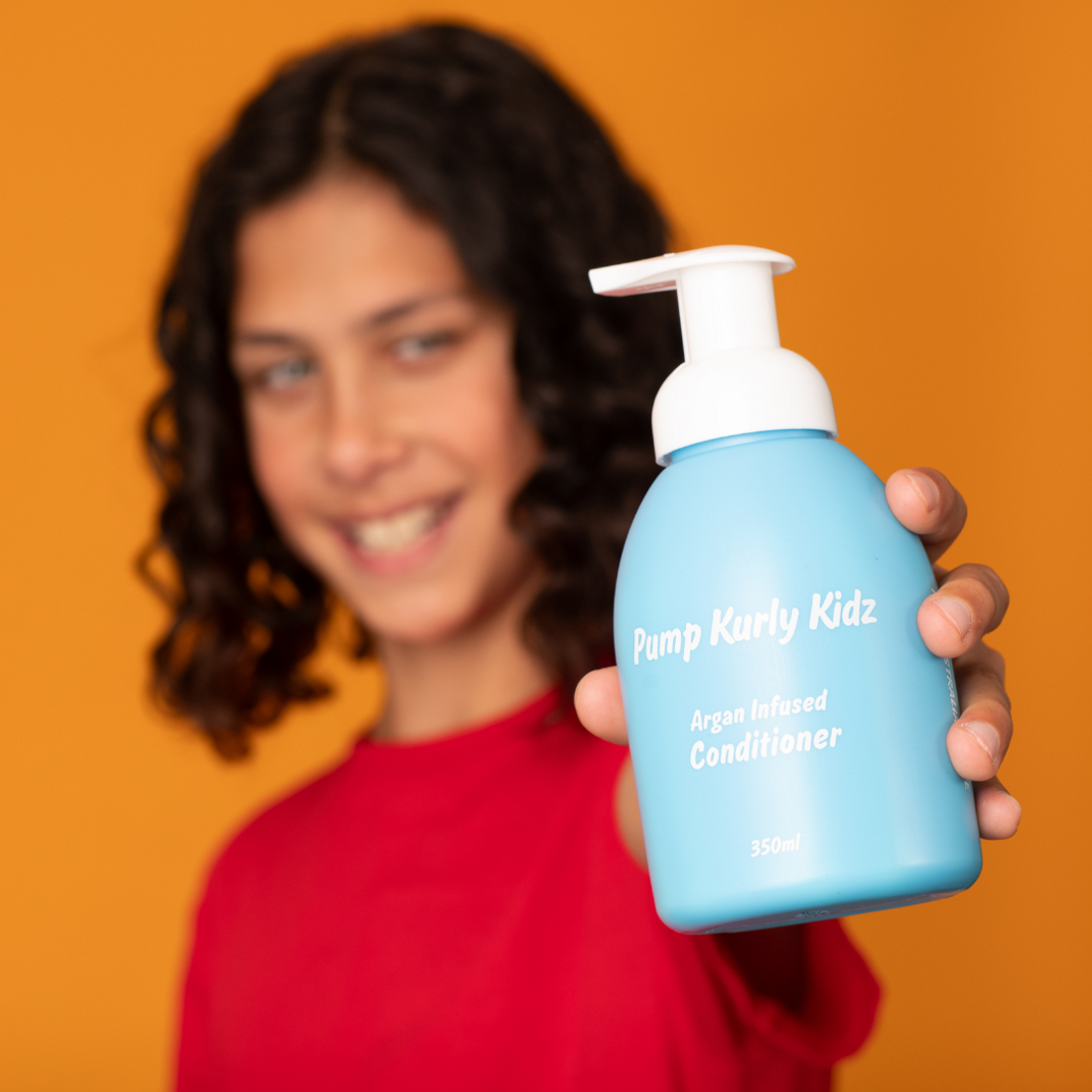 Pump Kurly Kidz Argan Infused Conditioner