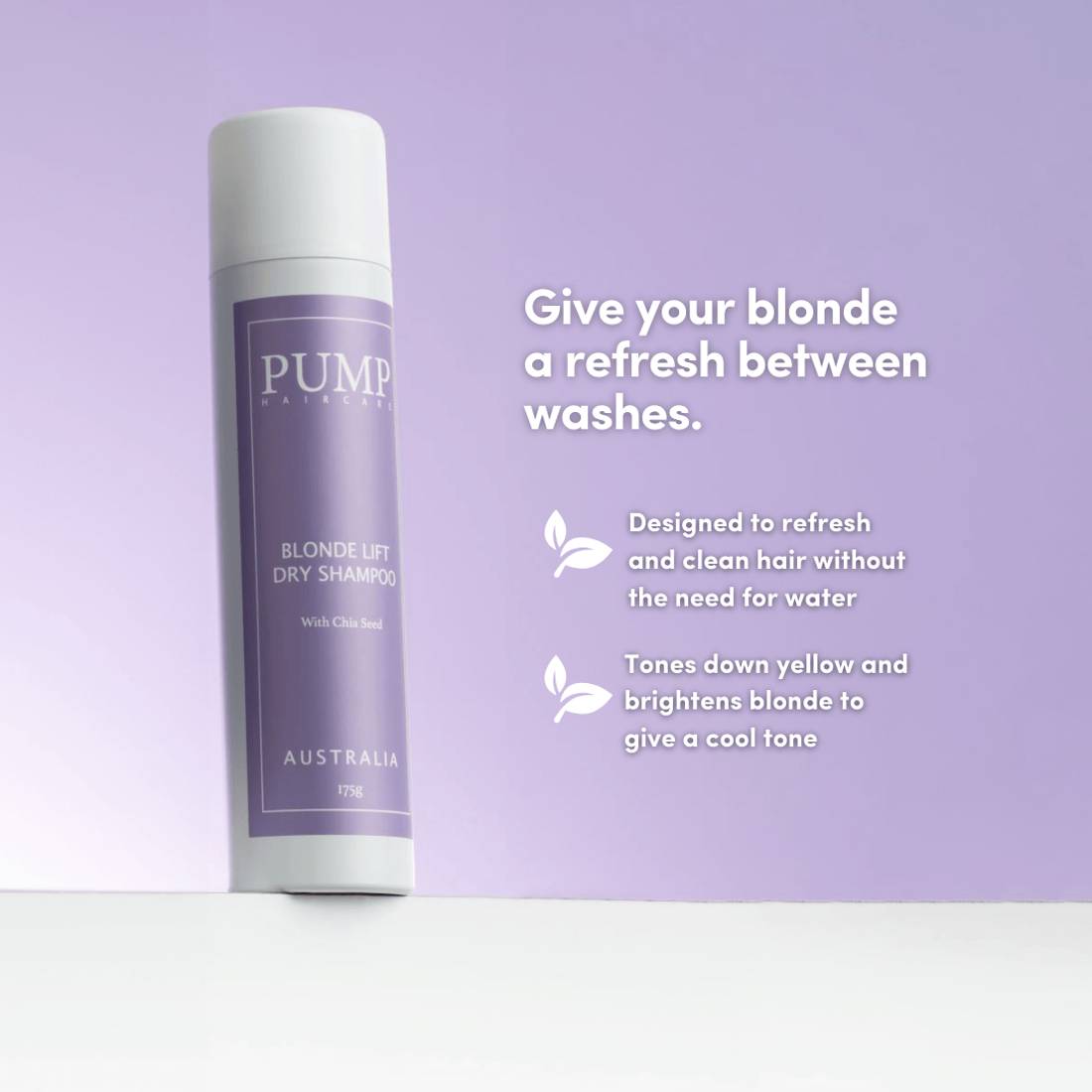 Pump Blonde Lift Dry Shampoo