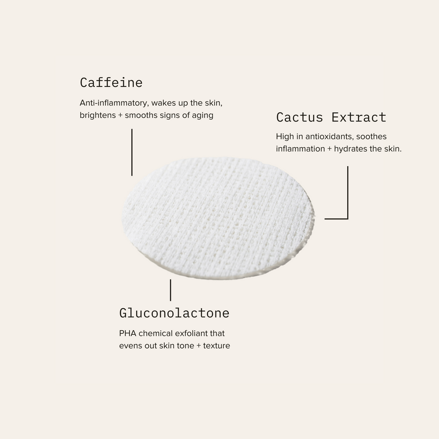 Cardon Skincare's Exfoliating Facial Toner Wipes has a smooth side to sooth, nourishing and rehydrating the skin