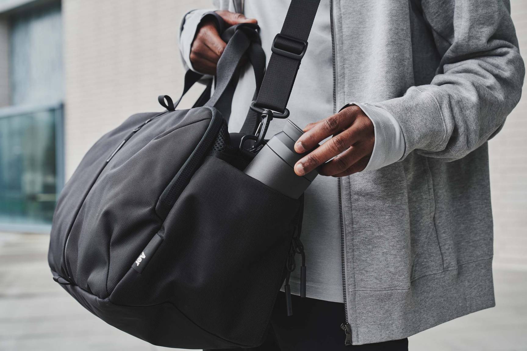 Aer Ventilated Gym Duffel Bag Hit the gym with everything you need