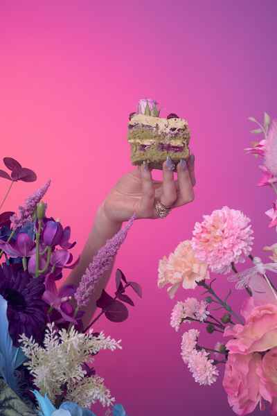 Sunday Baking 2Editorial Image of person making cake