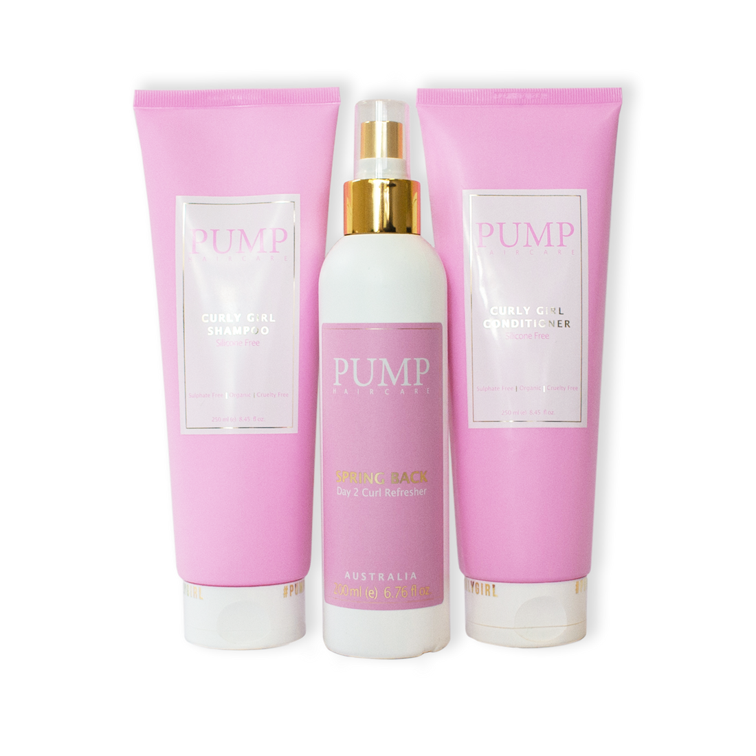 Pump Curly Girl Trio