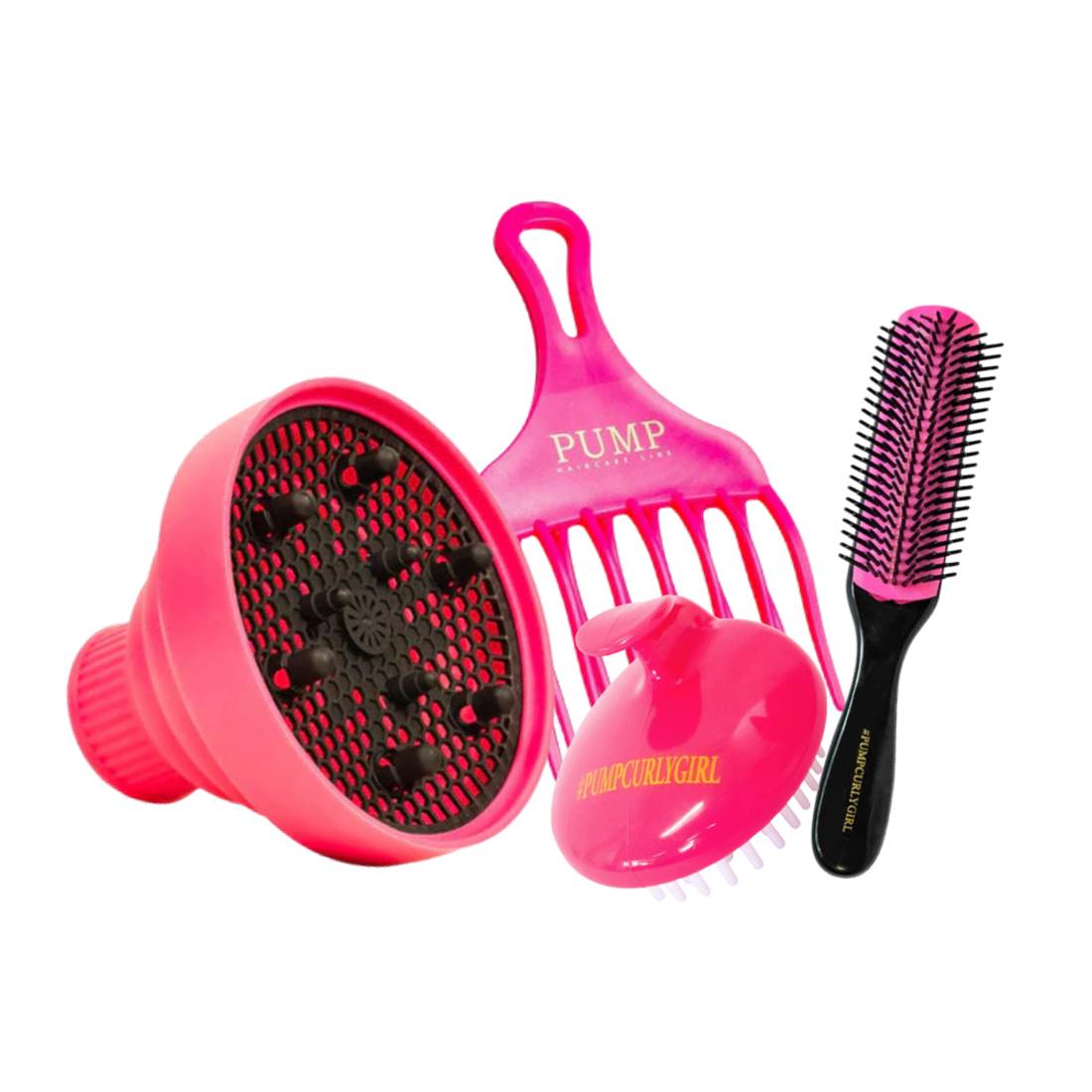 Pump Curly Girl Accessories Pack