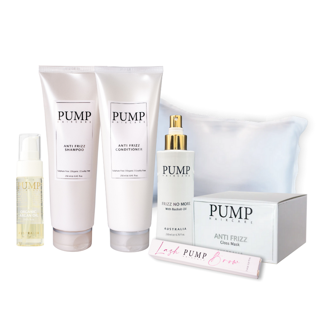 Pump Ultimate Anti Frizz Pack