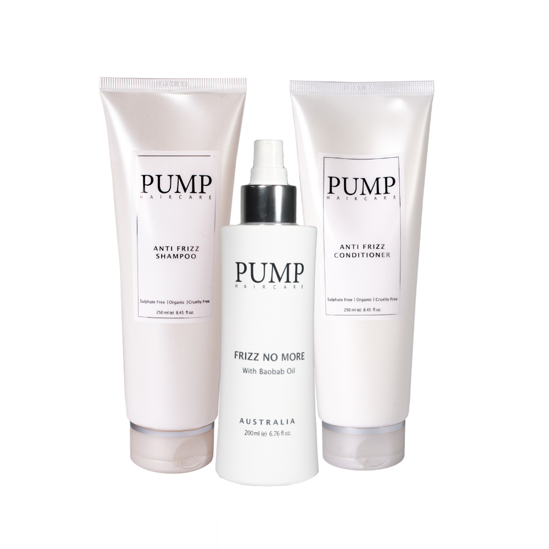 Pump Anti Frizz Trio