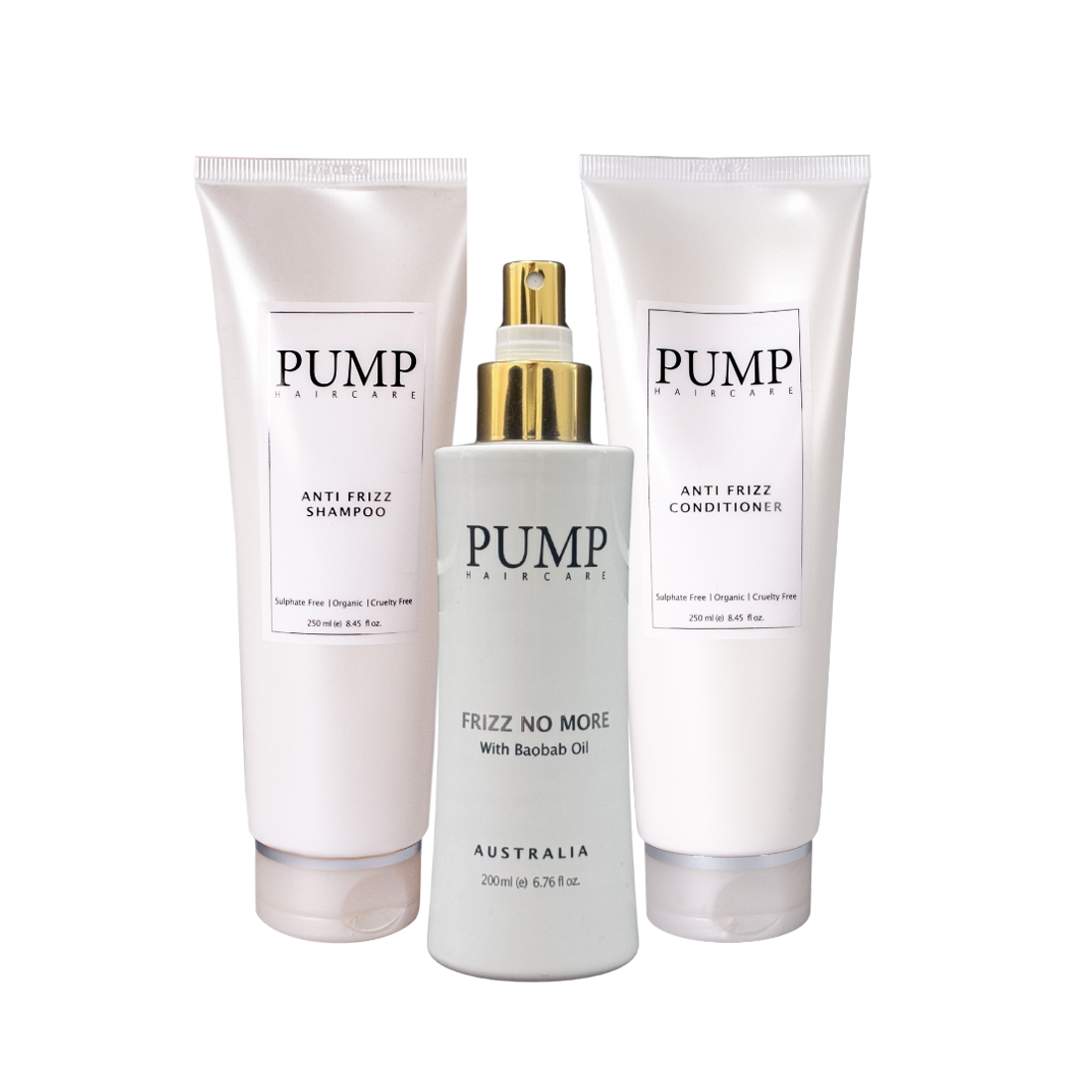 Pump Anti Frizz Trio